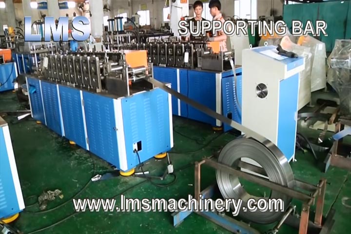 LMS FILE CABINET ROLL FORMING SYSTEM - SUPPORTING BAR
